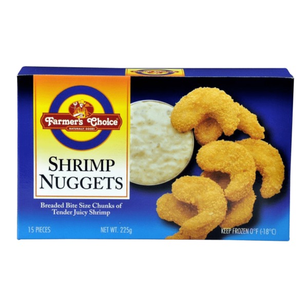 Farmers Choice Shrimp Nuggets 225G