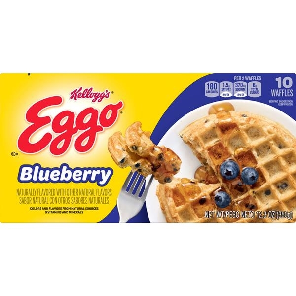 Eggo Blue Berry Waffle 340G