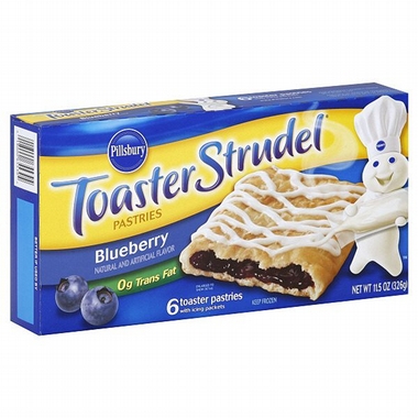 Pillsbury Toaster Strudles Blueberry 326G