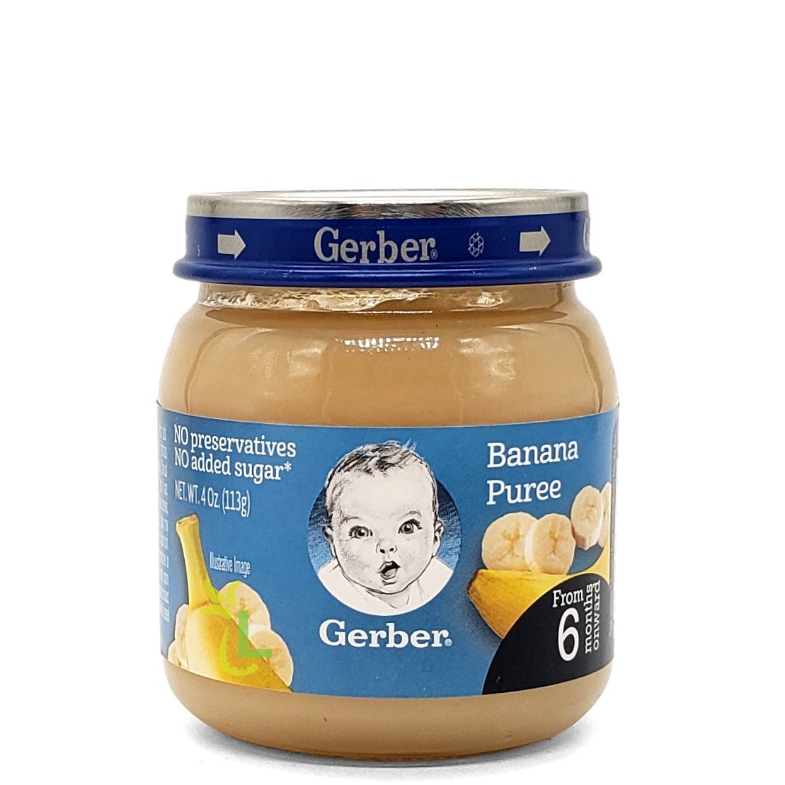 Gerber 2Nd Food Banana Puree 113G