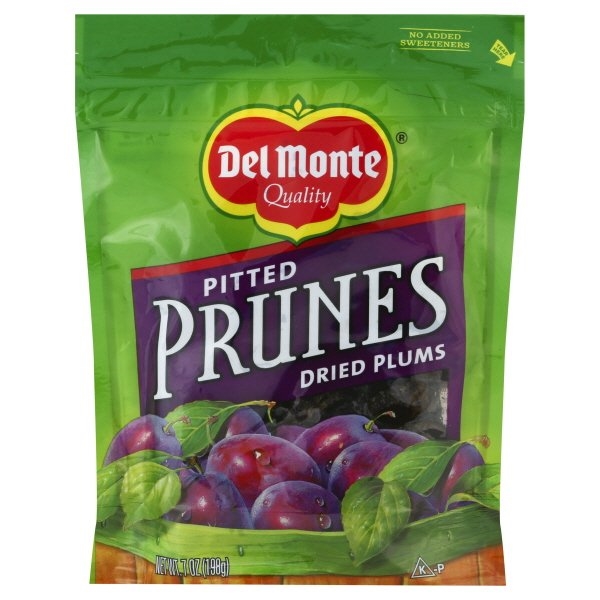 Del Monte Pitted Prunes 198G