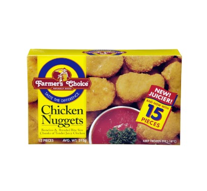 Farmers Choice Pork Nuggets 315G